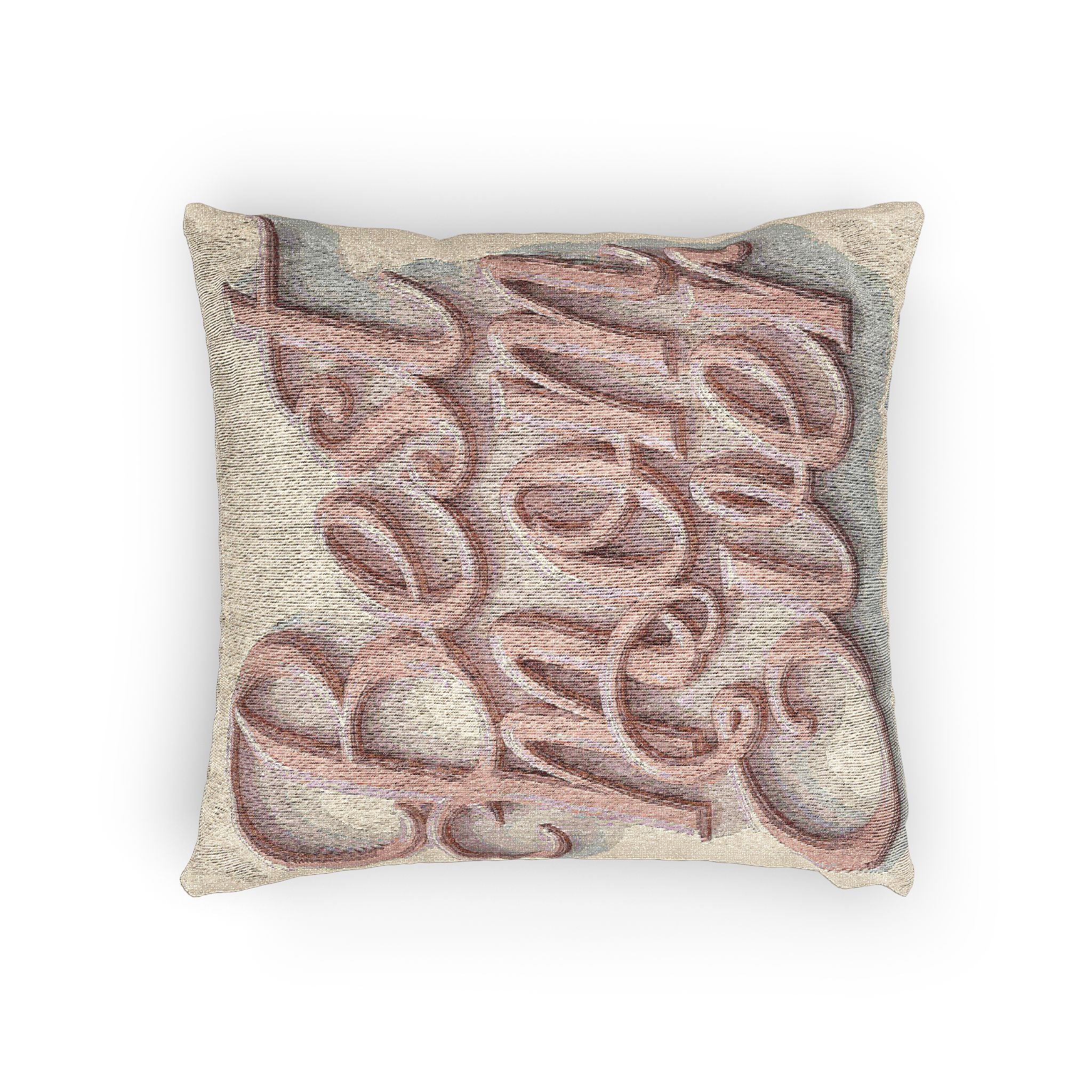 Woven Pillow — 'Best Mom Ever' Decorative Accent Cushion for Mother's Day & Home