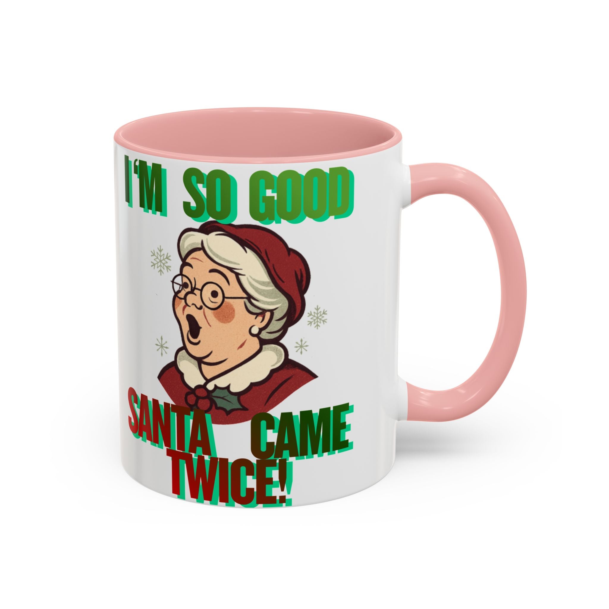 Naughty Mr. & Mrs. Clause Christmas Coffee Mug