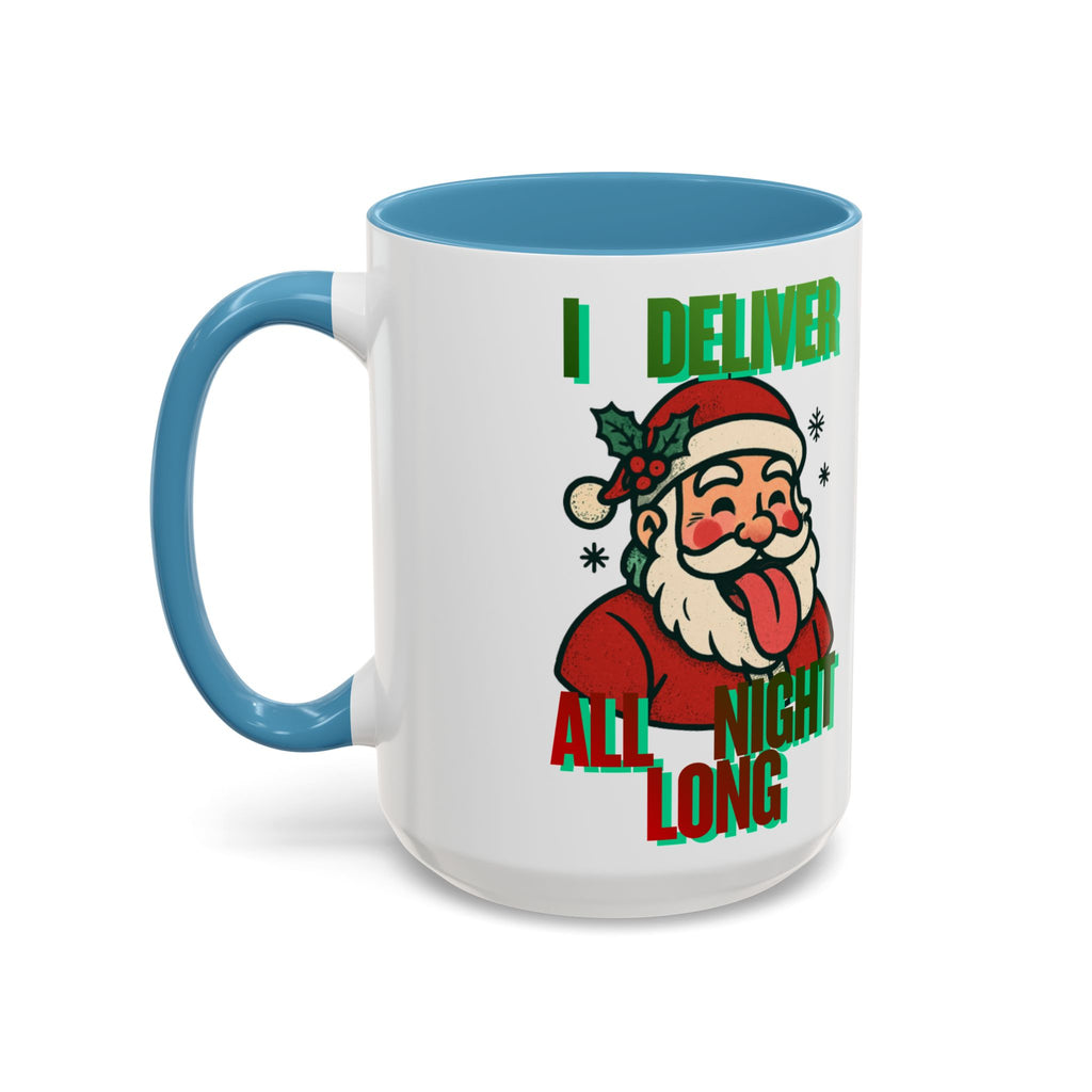 Naughty Mr. & Mrs. Clause Christmas Coffee Mug