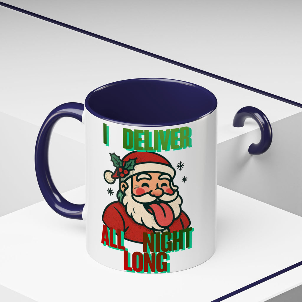 Naughty Mr. & Mrs. Clause Christmas Coffee Mug